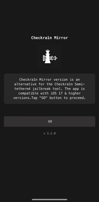 checkra1n mirror jailbreak ios 17