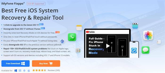 imyfone fixppo iphone repair software 免費下載