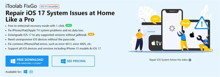 itoolab fixgo iphone repair software 免費下載