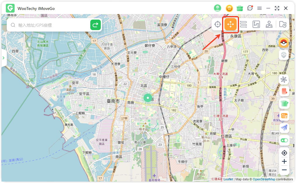 啟用跳躍傳送模式