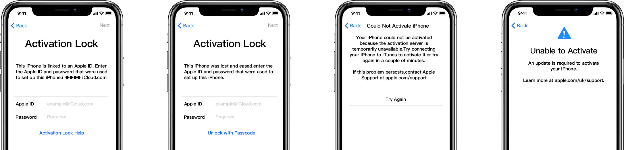 bypass icloud activation lock screen